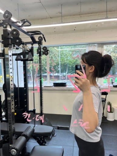 스튜디오 거울 셀피